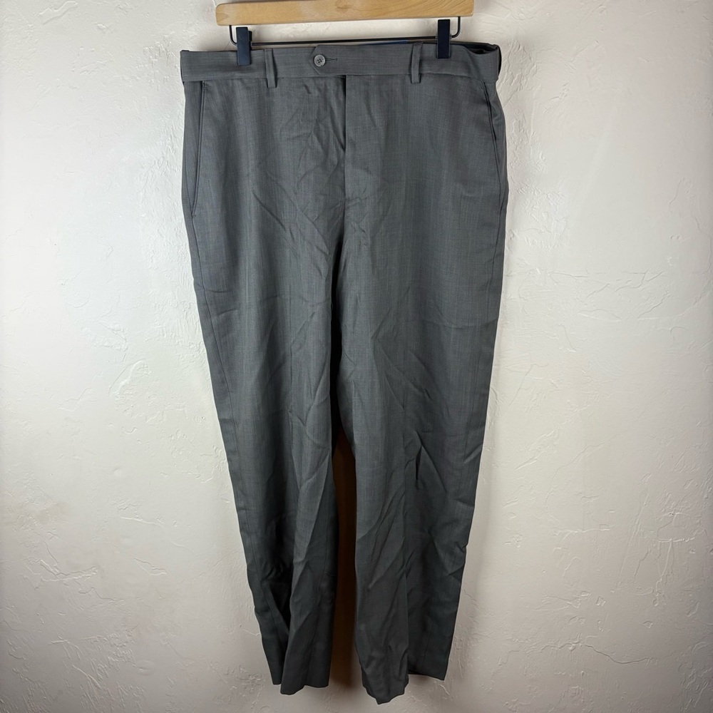 NWT Croft & Barrow Brown Classic Fit Flat Front Dress Pants Trousers Men 36 x 30